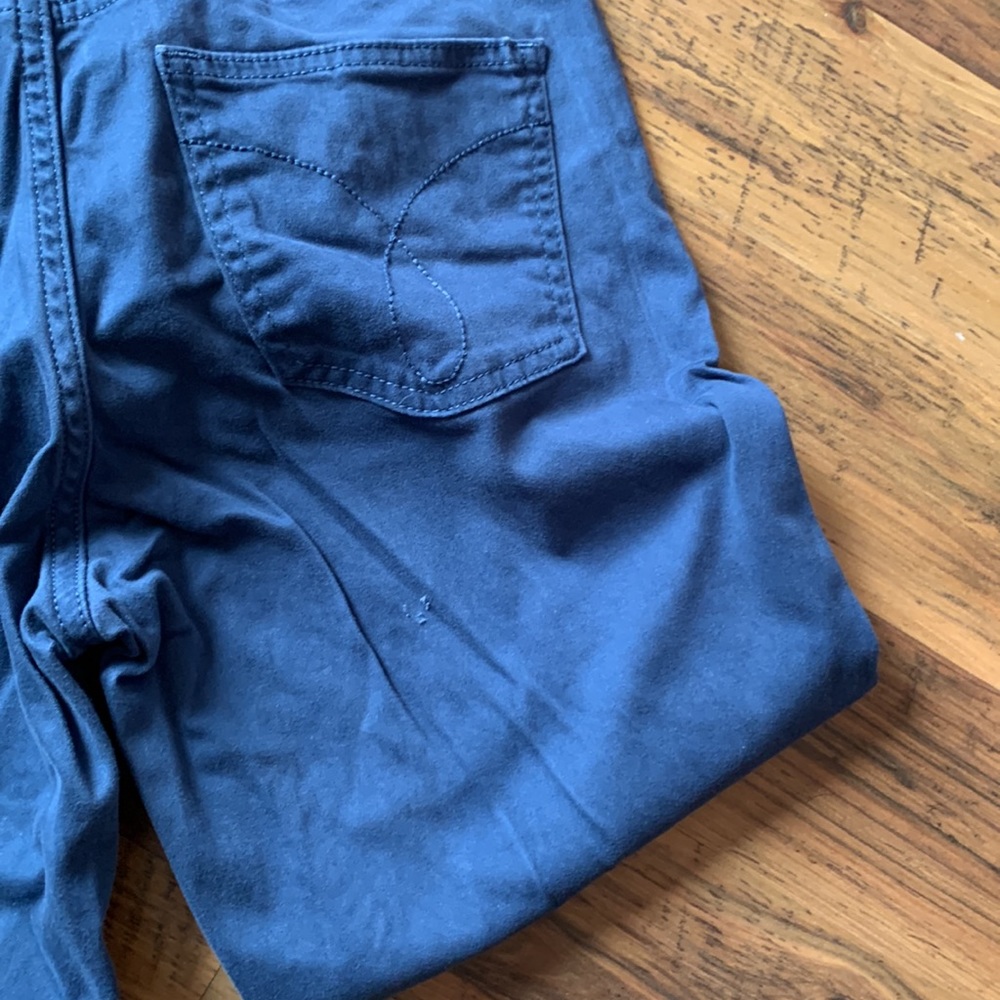 Calvin Klein Blue Skinny Ankle Jeans C6 - Picture 5 of 7